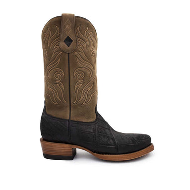 Black Antique Alligator